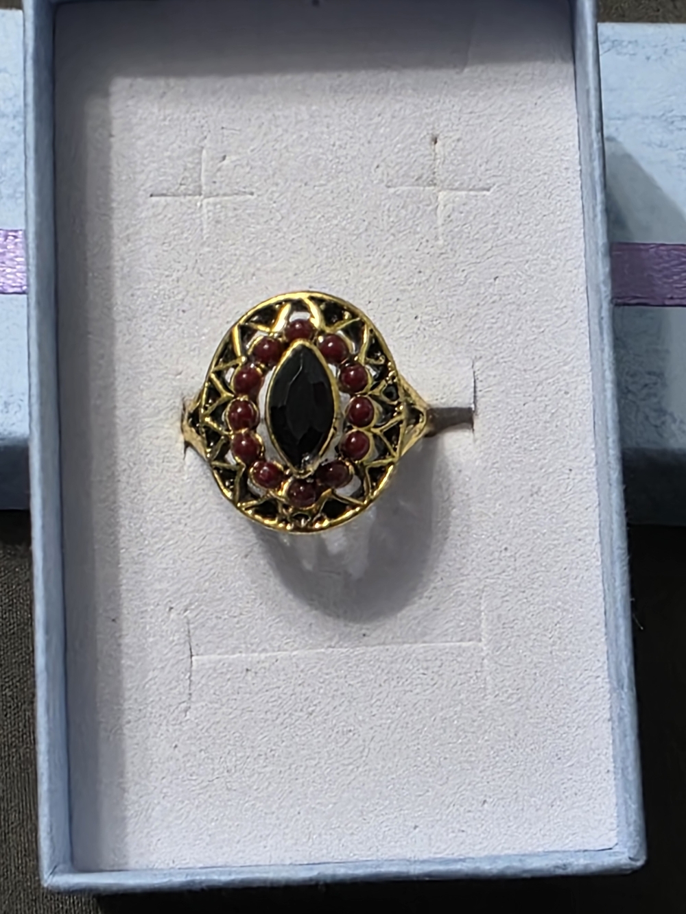 Estate - Gold-Tone Vintage Fashion Ring - Item 272 -